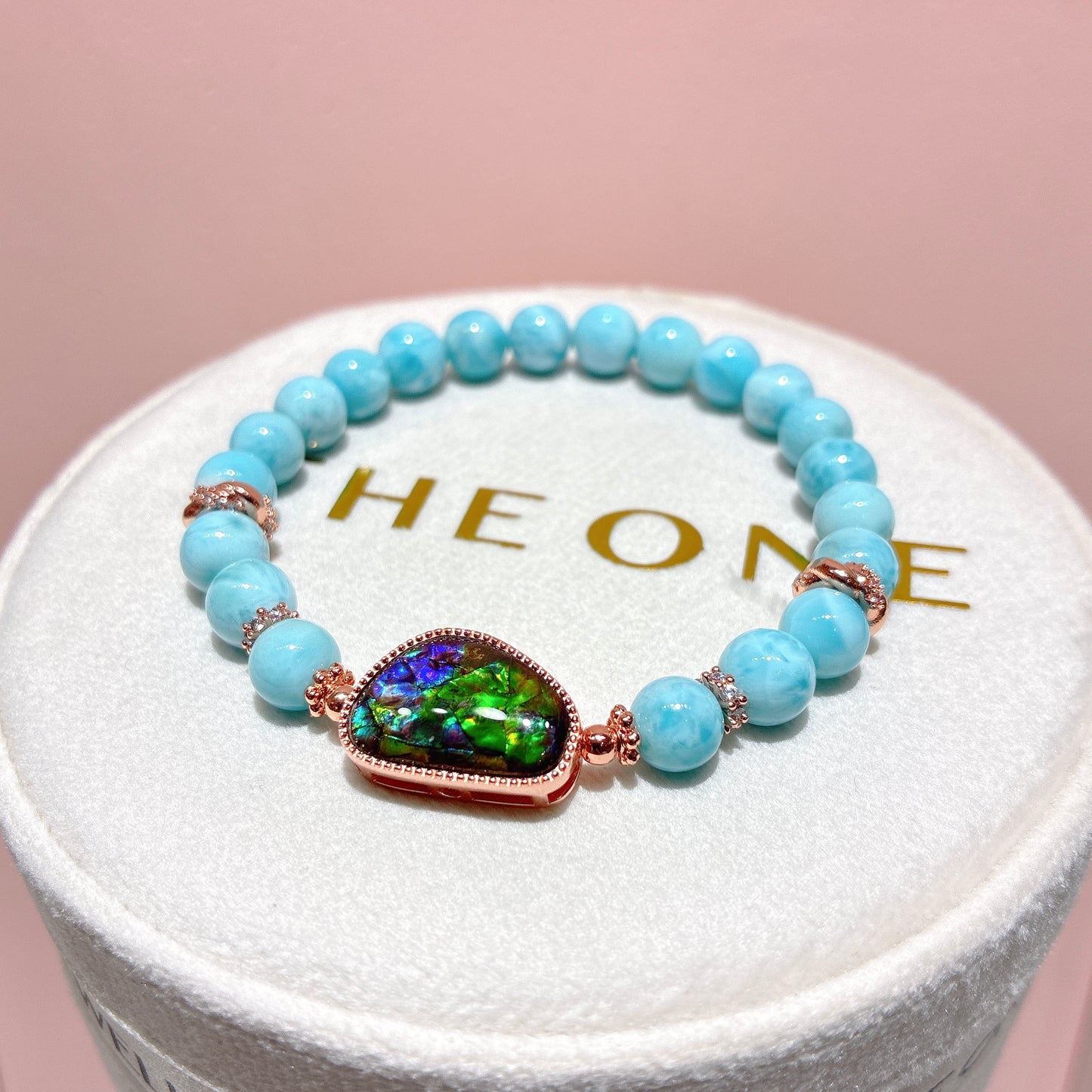 精品*拉利瑪 x 斑彩石