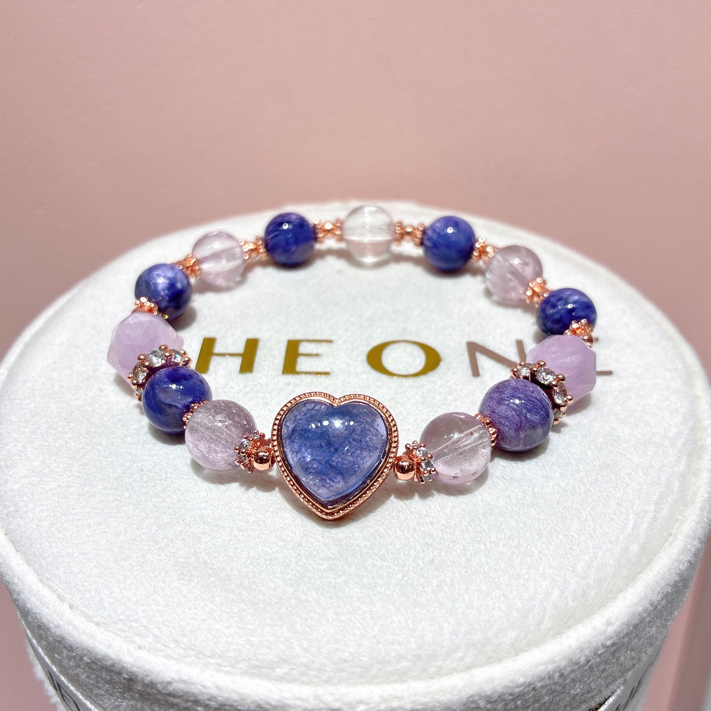 精品*紫龍晶 x 坦桑石