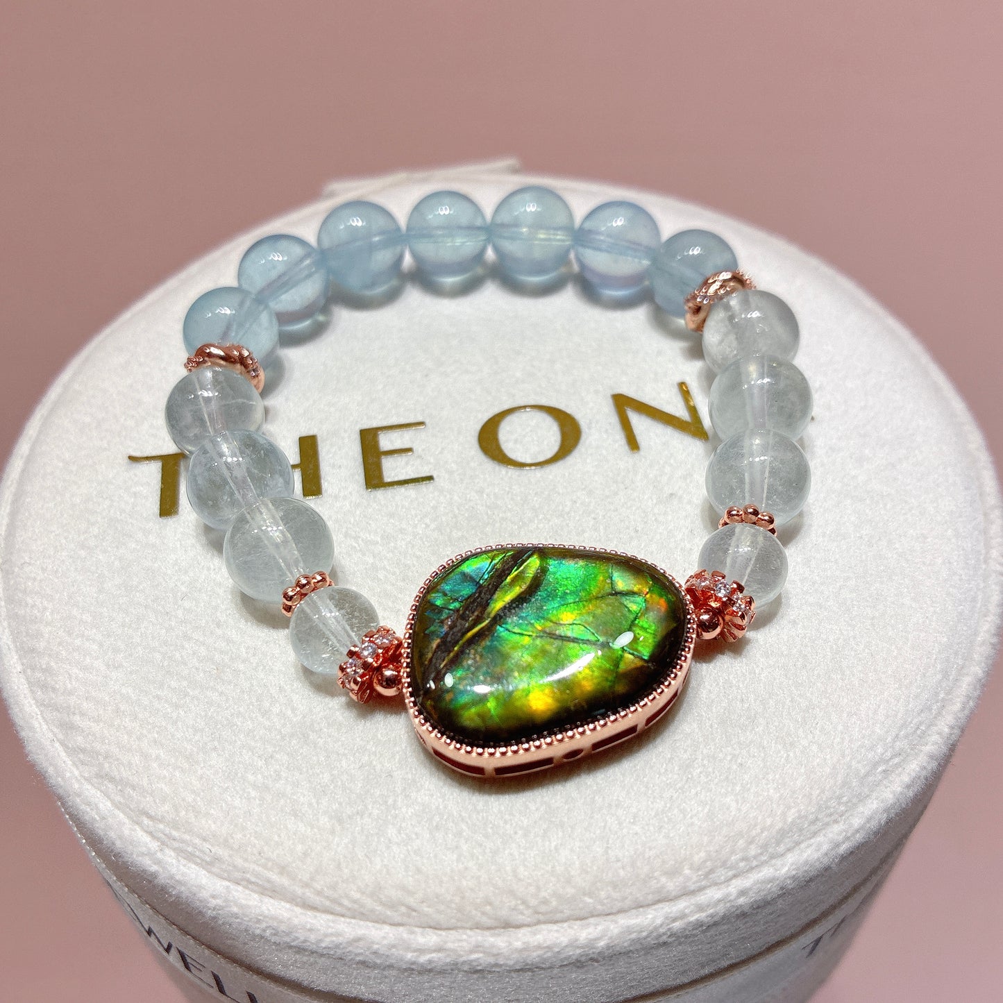 精品*冰種摩根石 x 斑彩石