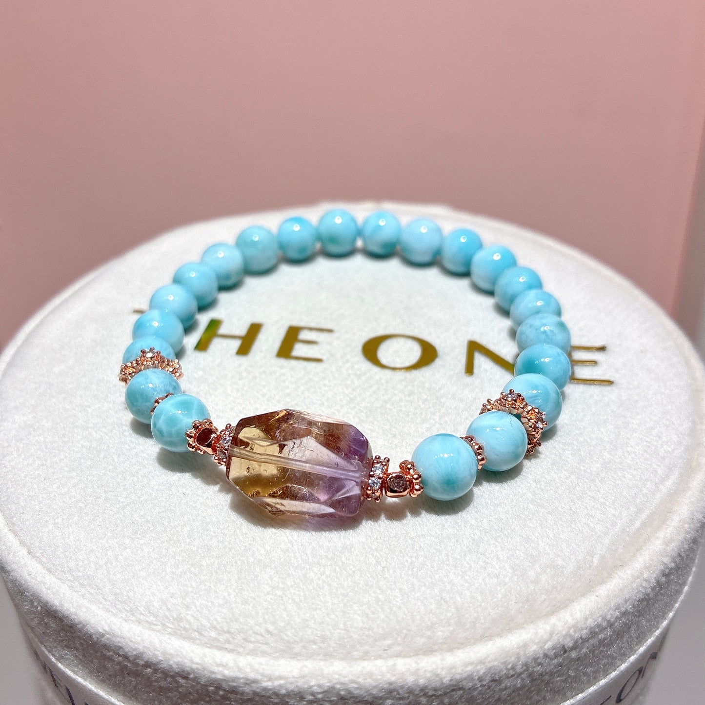 精品*拉利瑪 x 紫黃晶