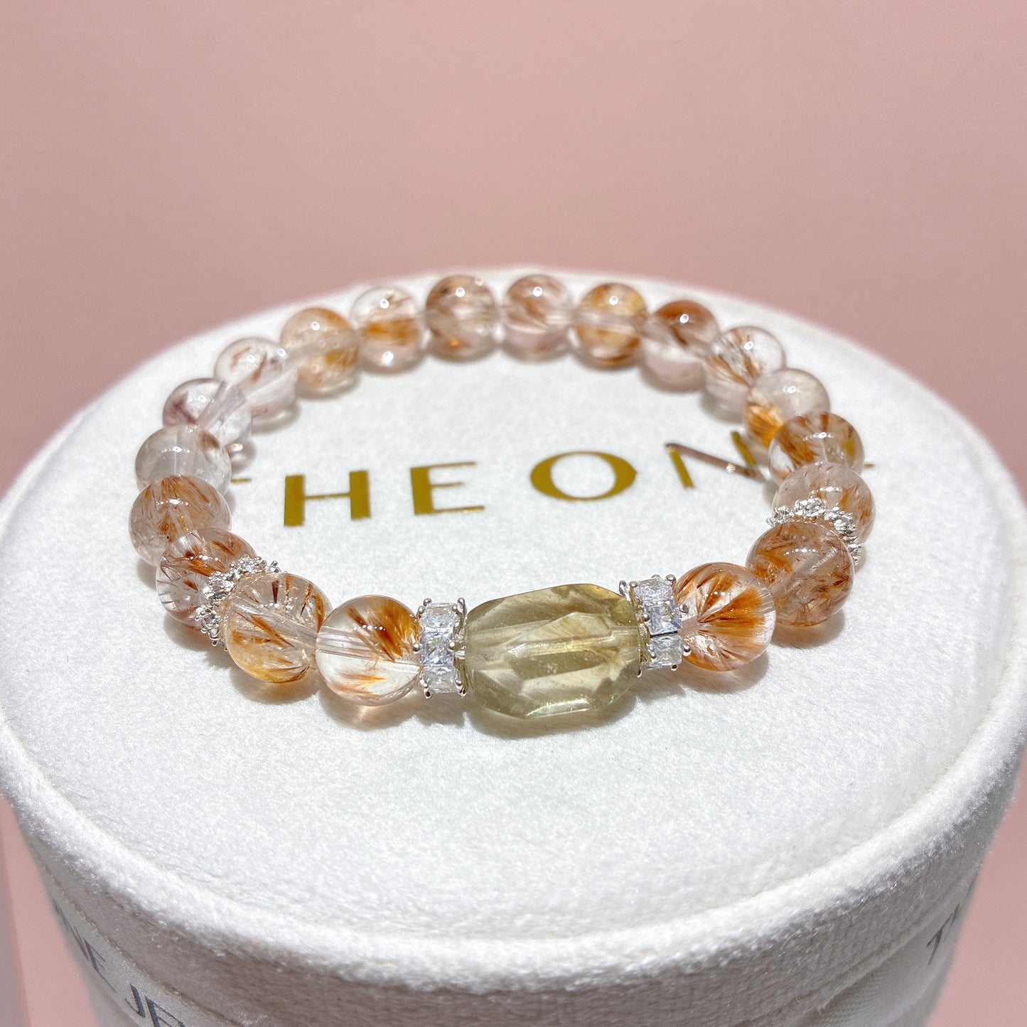 精品*羽毛鈦晶 x 黃隕石