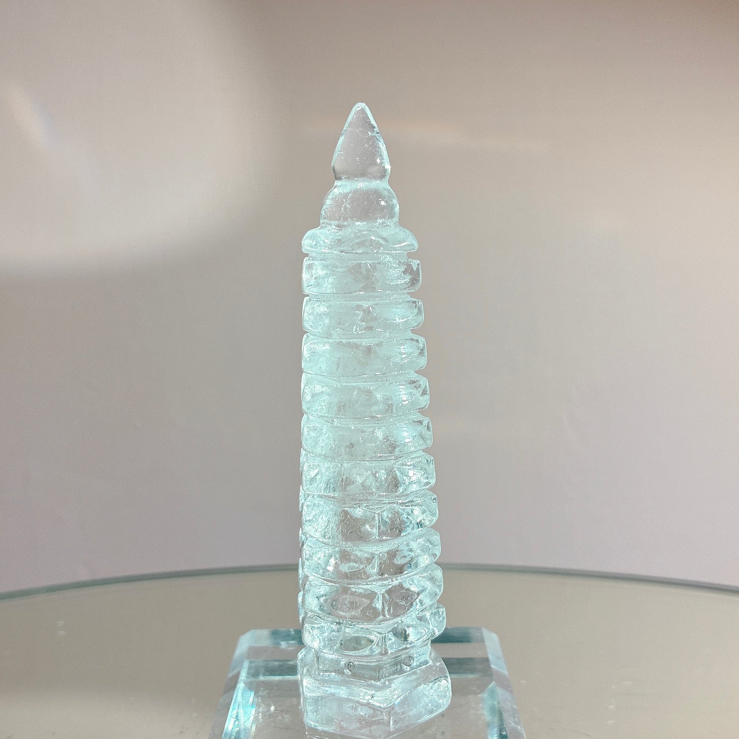 白水晶十一層文昌塔