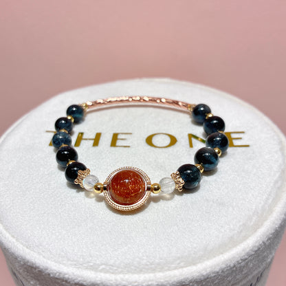 頂級*魔鬼海藍寶 x 銅髮晶