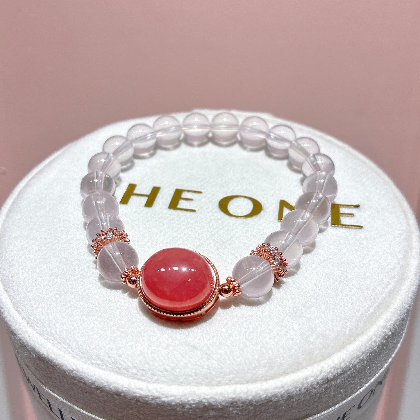 精品*莫桑比克粉晶 x 紅紋石