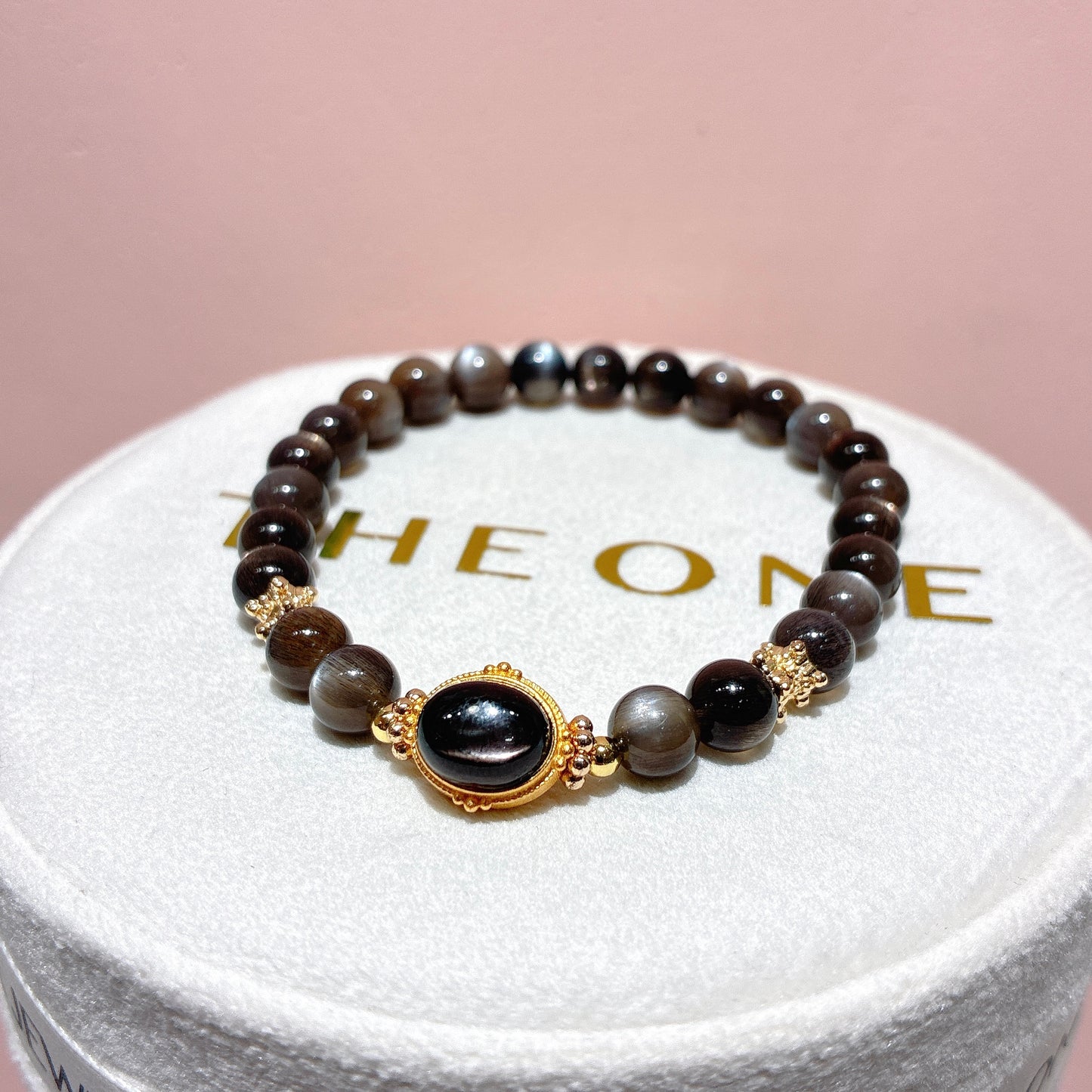 頂級*黑金太陽石 x 金運石