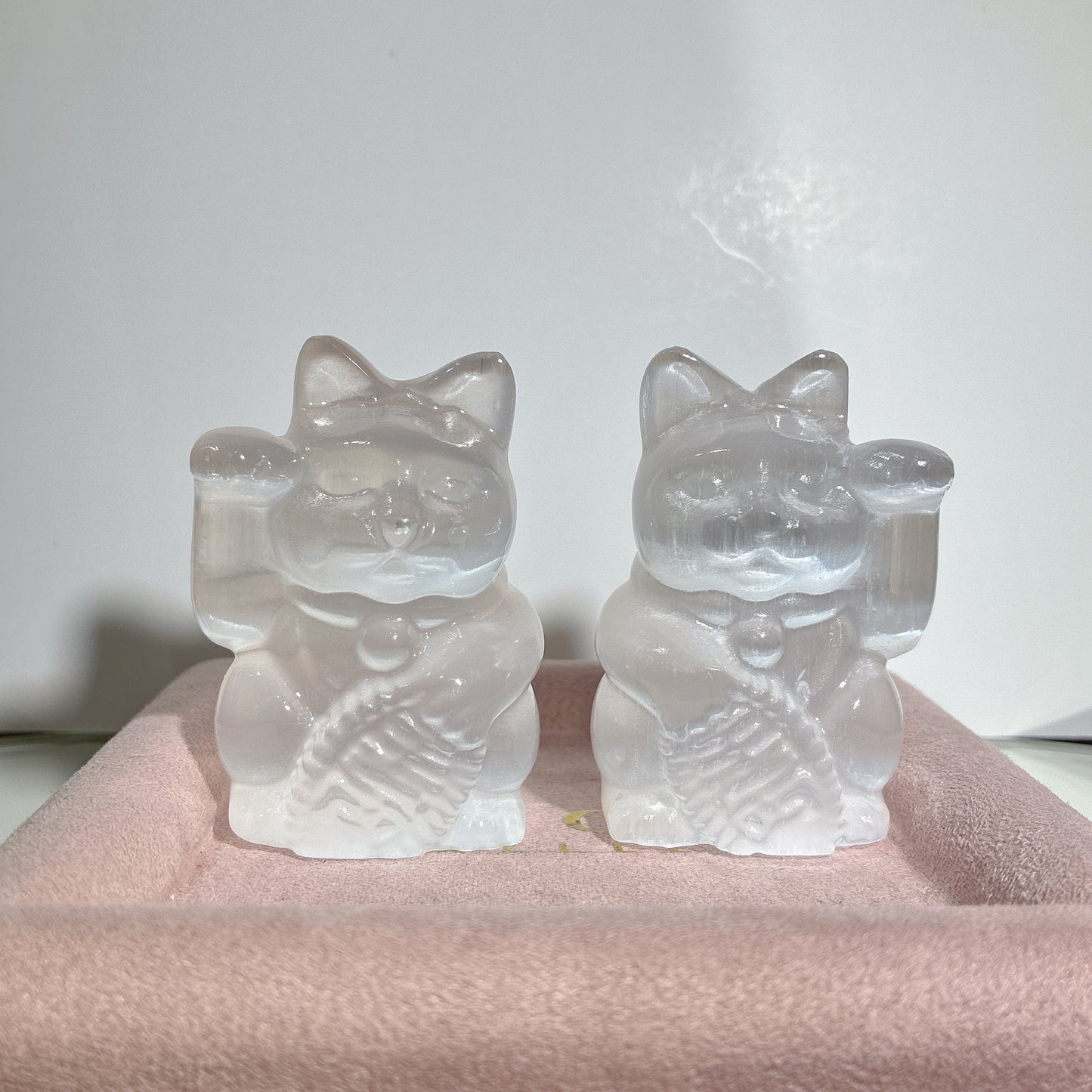 透石膏｜招財貓