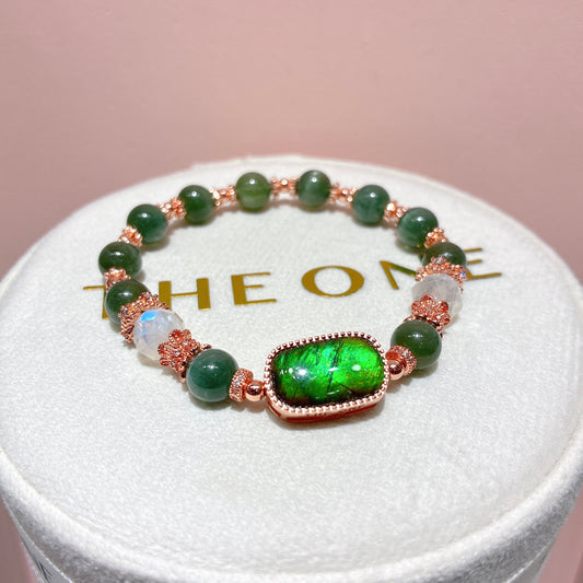 精品*綠透輝 x 斑彩石