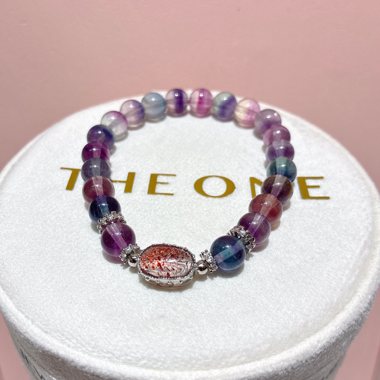 頂級*彩螢石 x 紅超級七