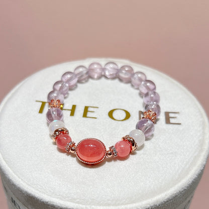 頂級*紫鋰輝 x 紅紋石