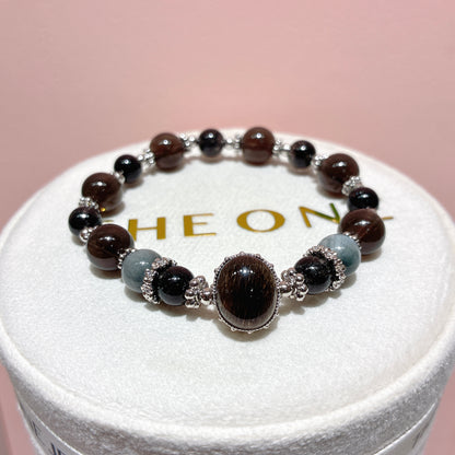 精品*黑隕石 x 黑金太陽石