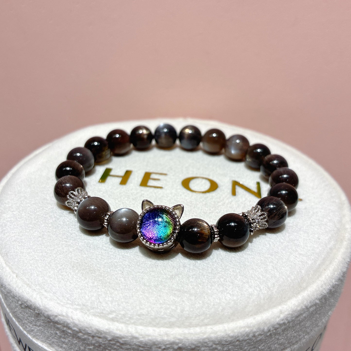 精品*黑金太陽石 x 瑞典天鐵