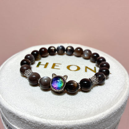 精品*黑金太陽石 x 瑞典天鐵