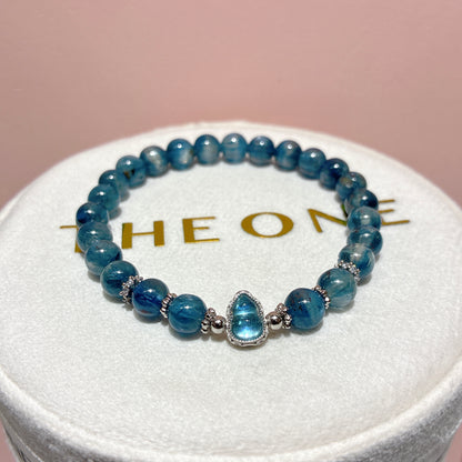 藍晶石共生赤鐵礦 x 海藍寶葫蘆