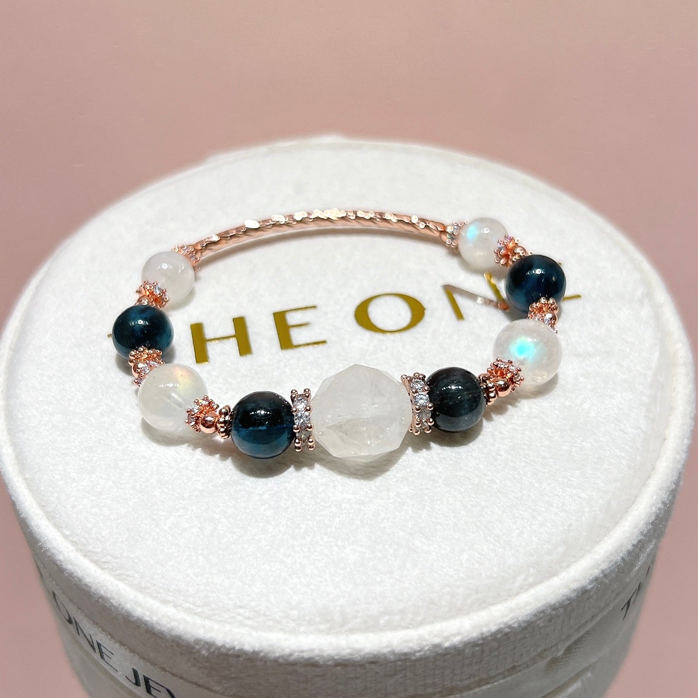 精品*馬島月亮石 x 魔鬼海藍寶