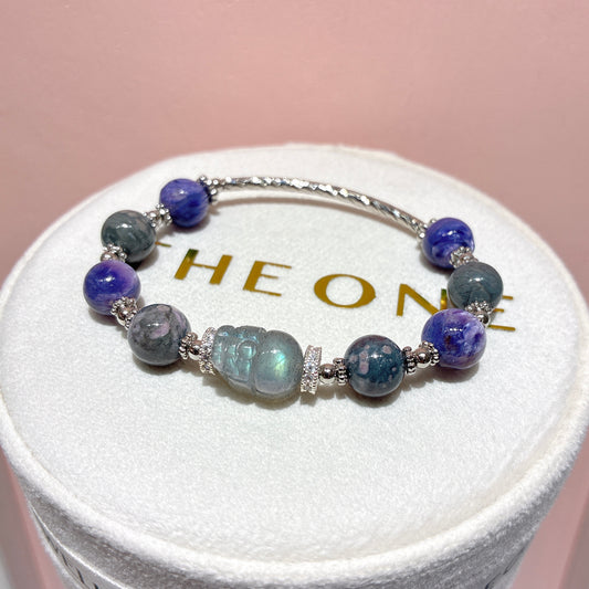 泥地飄花舒俱徠 x 拉長石貔貅