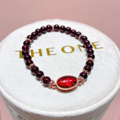 精品*紫牙烏 x 斑彩石