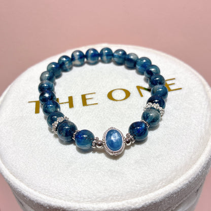 精品*藍晶石共生赤鐵礦