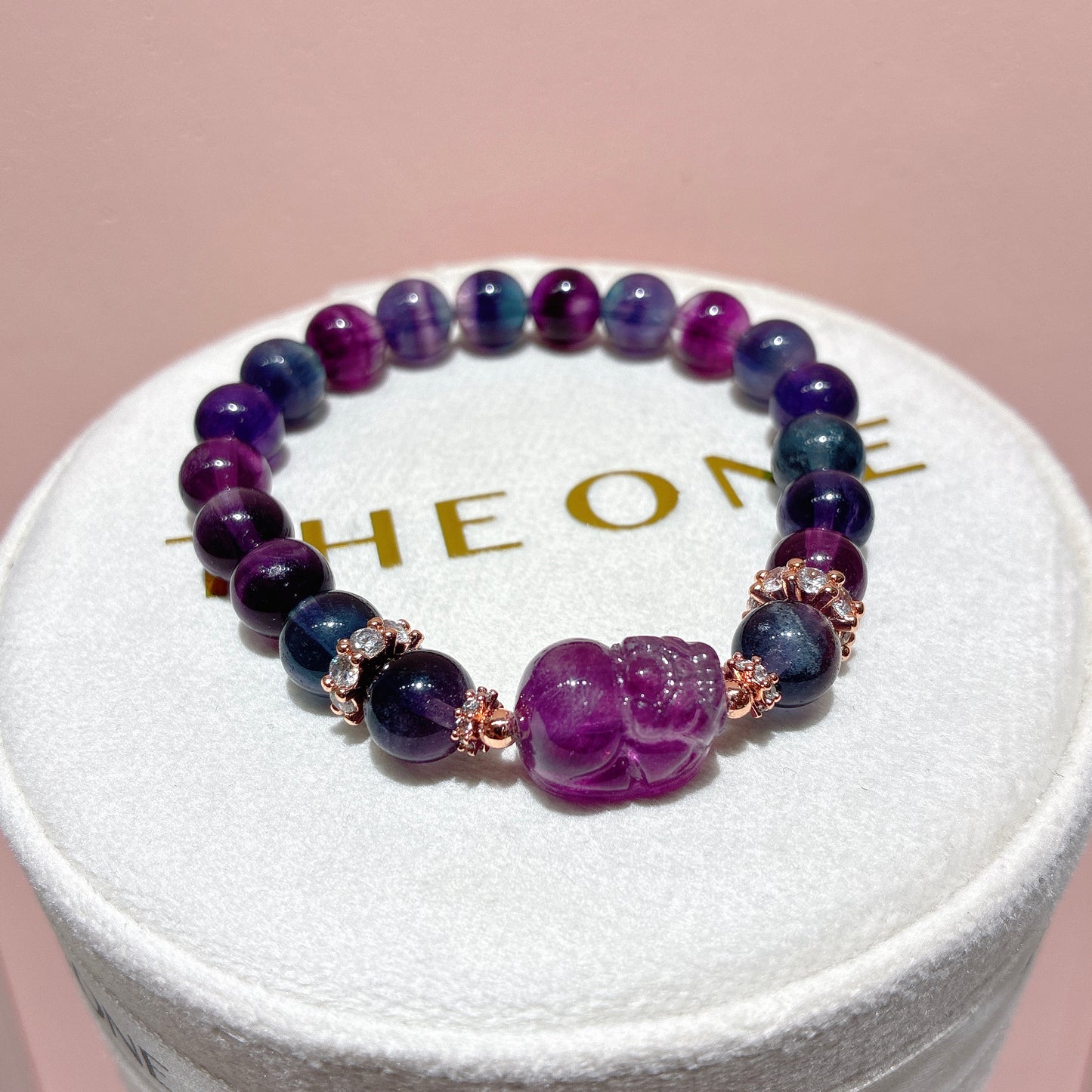 頂級*彩螢石 x 螢石貔貅