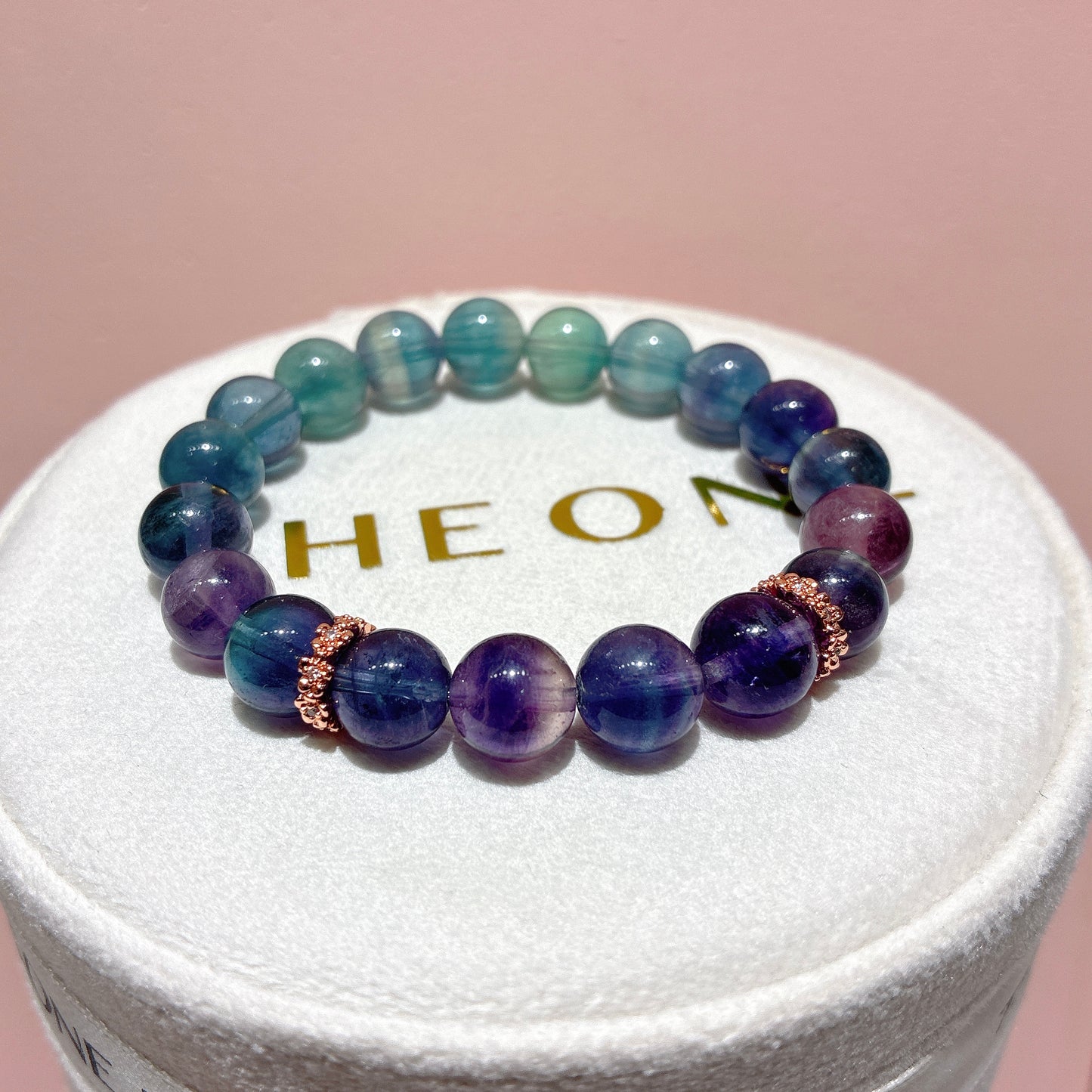 頂級*彩螢石 9.4mm