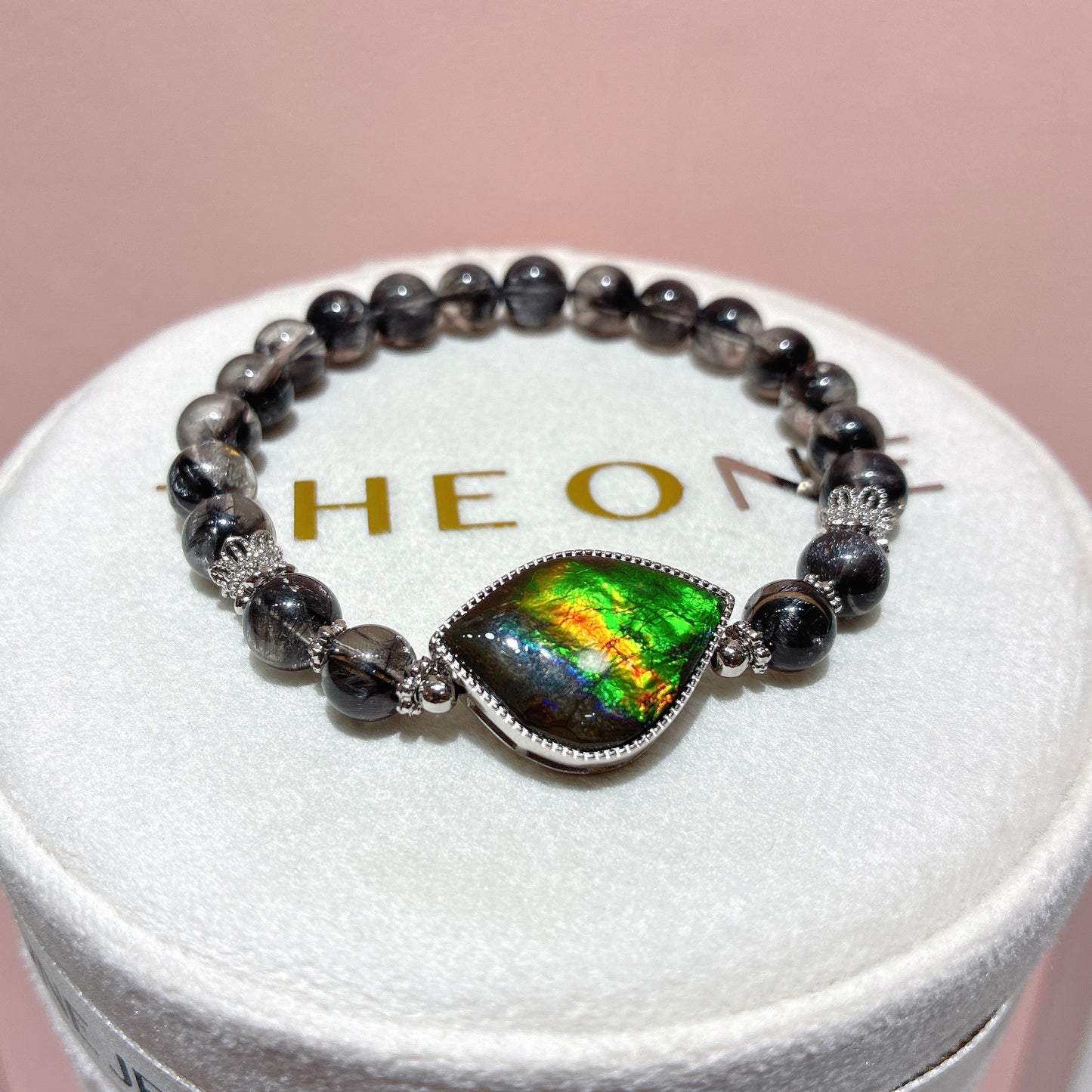 頂級*黑銀鈦 x 斑彩石