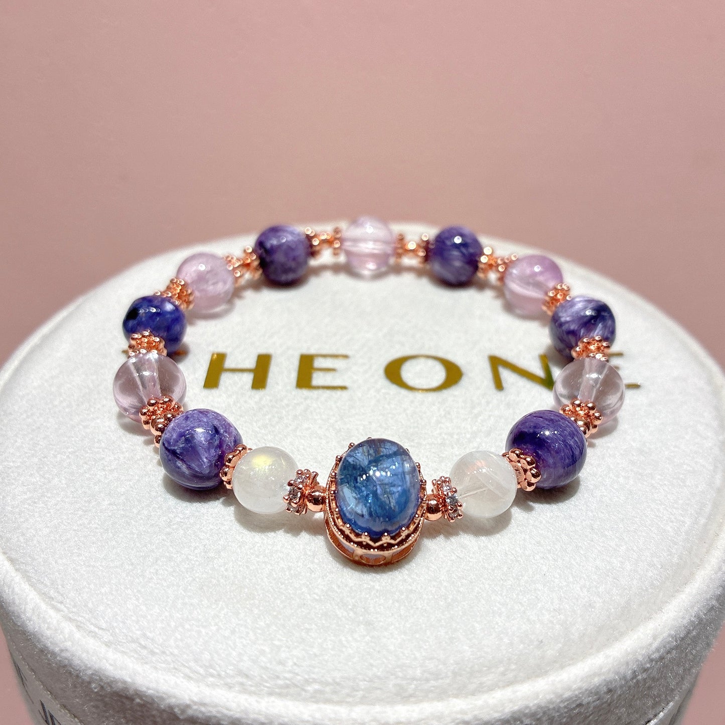 精品*紫龍晶 x 坦桑石