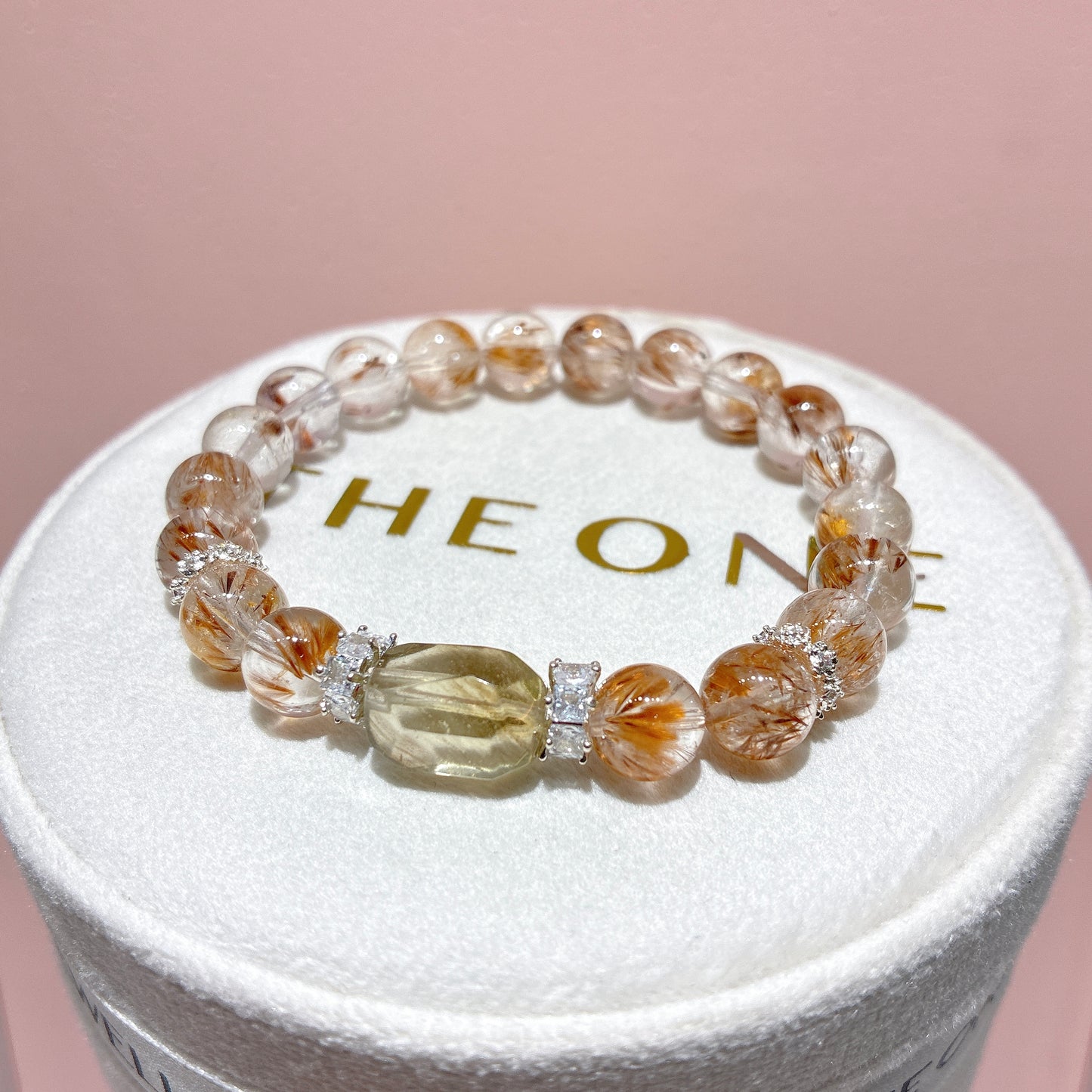 精品*羽毛鈦晶 x 黃隕石