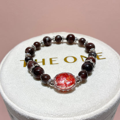 精品*黑星輝骨幹 x 錦鯉膠花