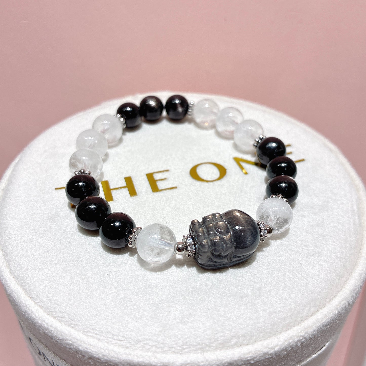 精品*金運石 x 黑金太陽貔貅