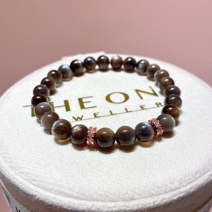 精品*黑金太陽石 7.3mm