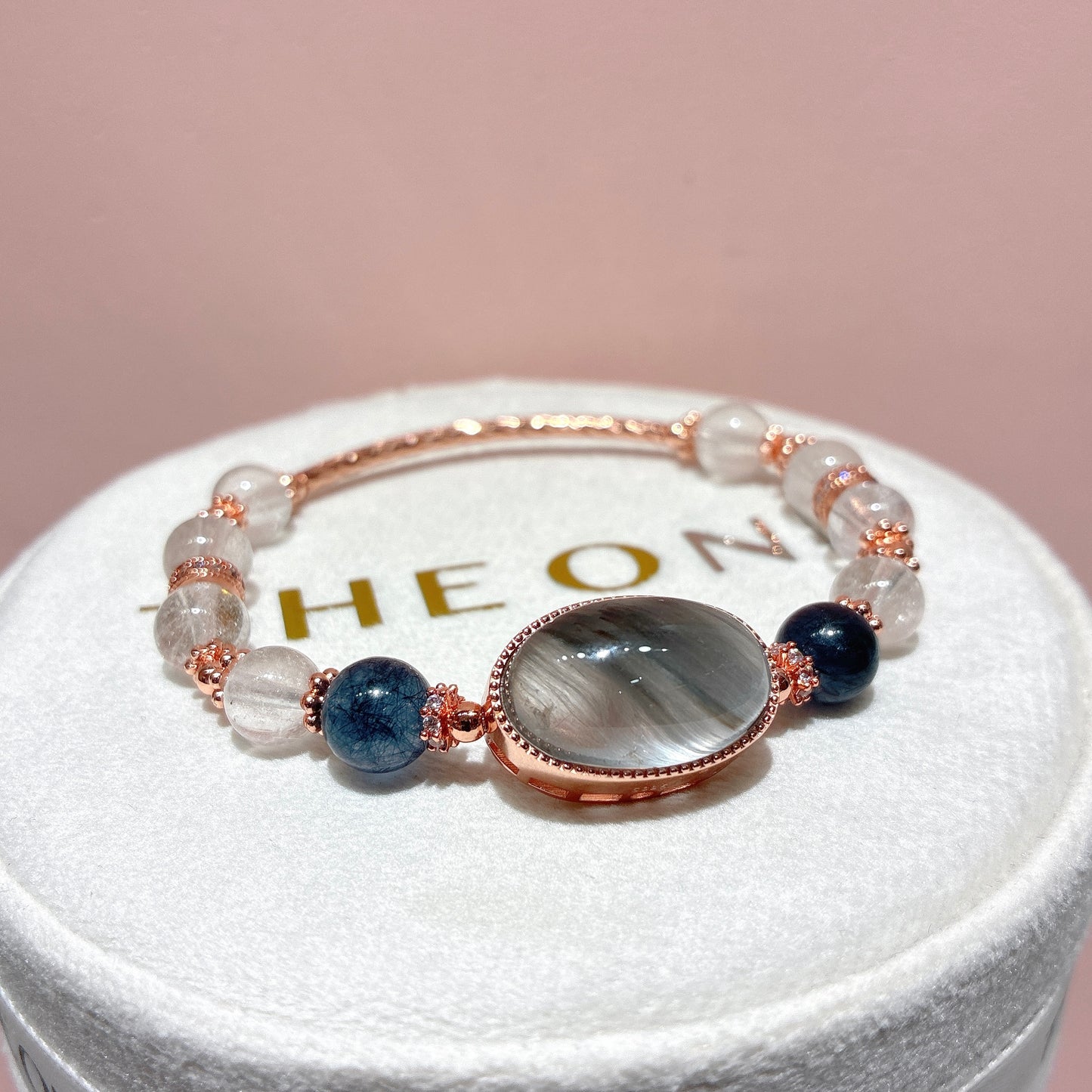 精品*白兔毛 x 灰藍兔毛