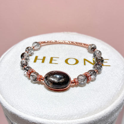 精品*黑髮晶 x 黑閃靈鑽