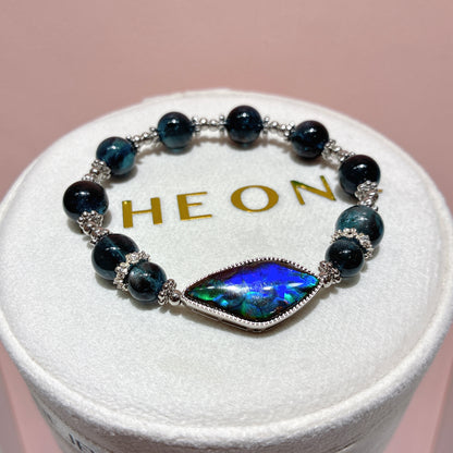 頂級*魔鬼海藍寶 x 斑彩石