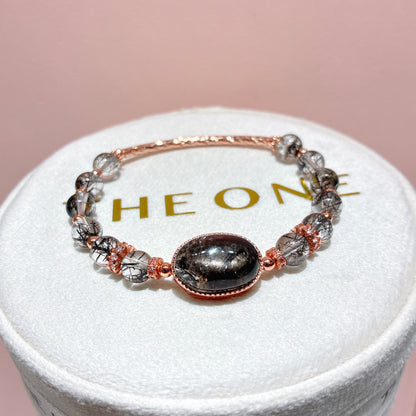 精品*黑髮晶 x 黑閃靈鑽