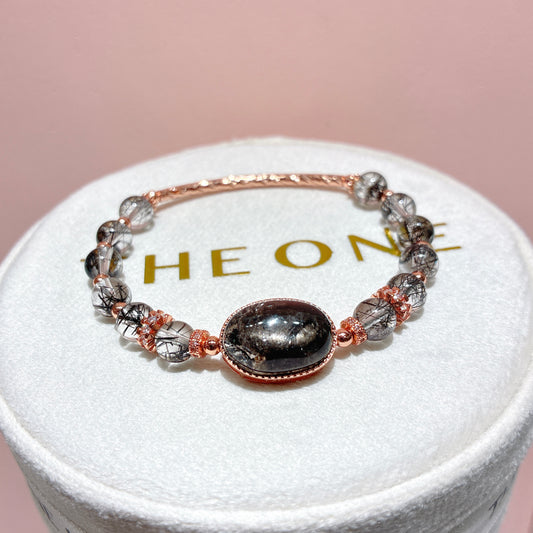 精品*黑髮晶 x 黑閃靈鑽