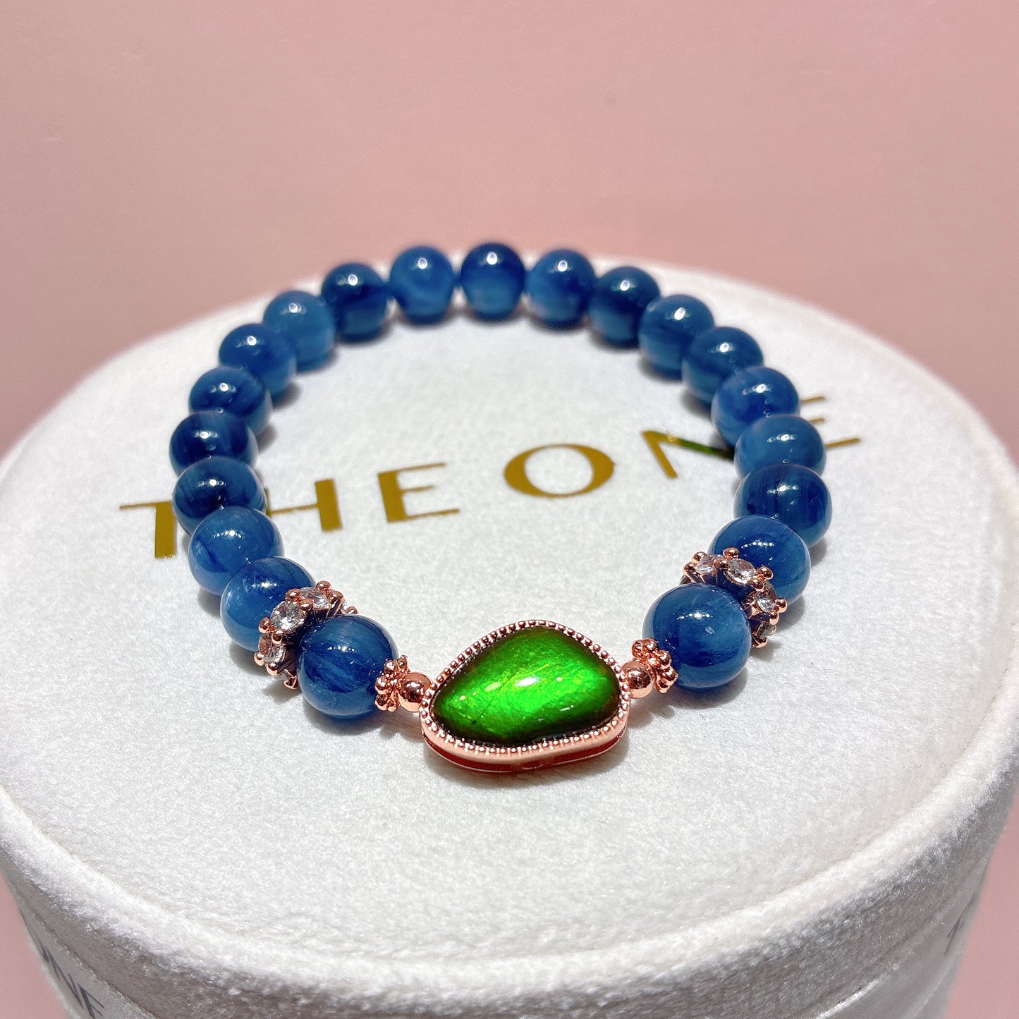 頂級*藍晶石 x 斑彩石