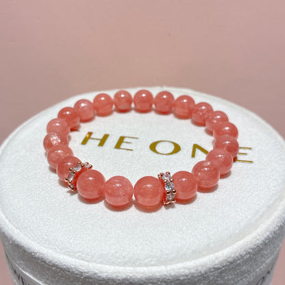 頂級*冰種紅紋石 8.5mm