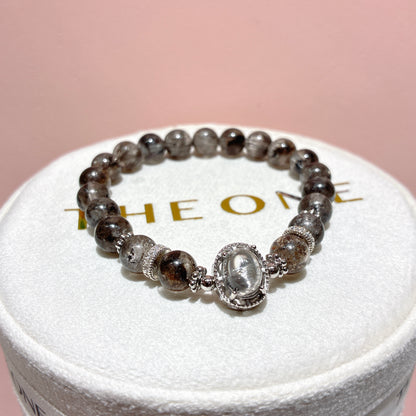 精品*黑閃靈鑽 x 銀鈦晶