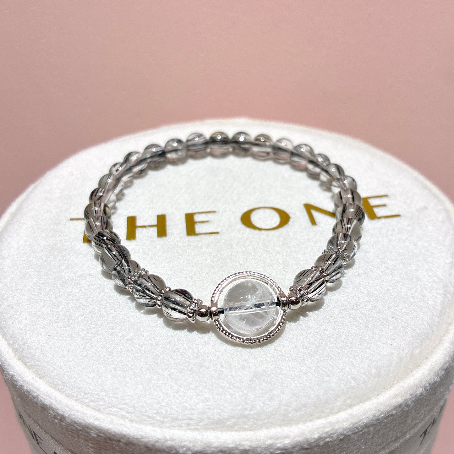 精品*黑順髮晶 x 白幽靈