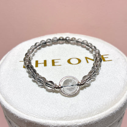 精品*黑順髮晶 x 白幽靈