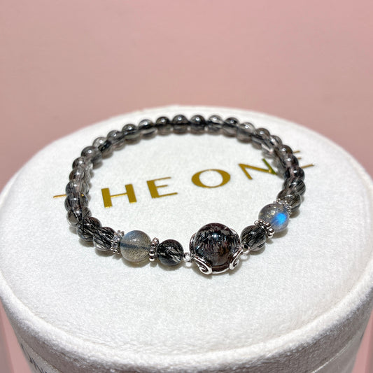 精品*黑順髮晶 x 黑超七