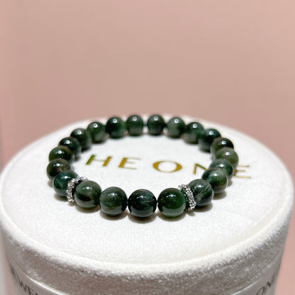 精品*綠髮晶 8.5mm