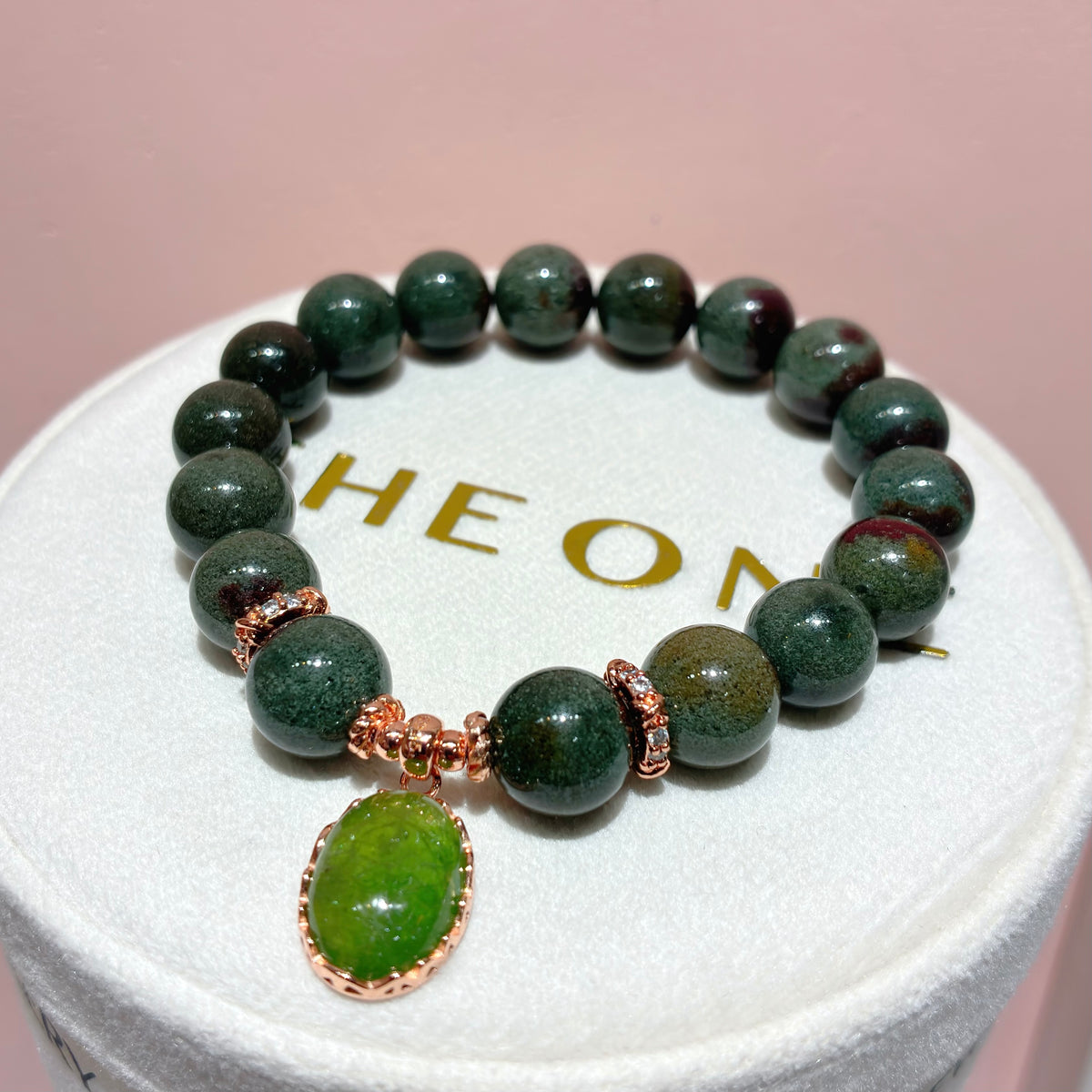 精品*紅綠幽靈 x 綠碧璽