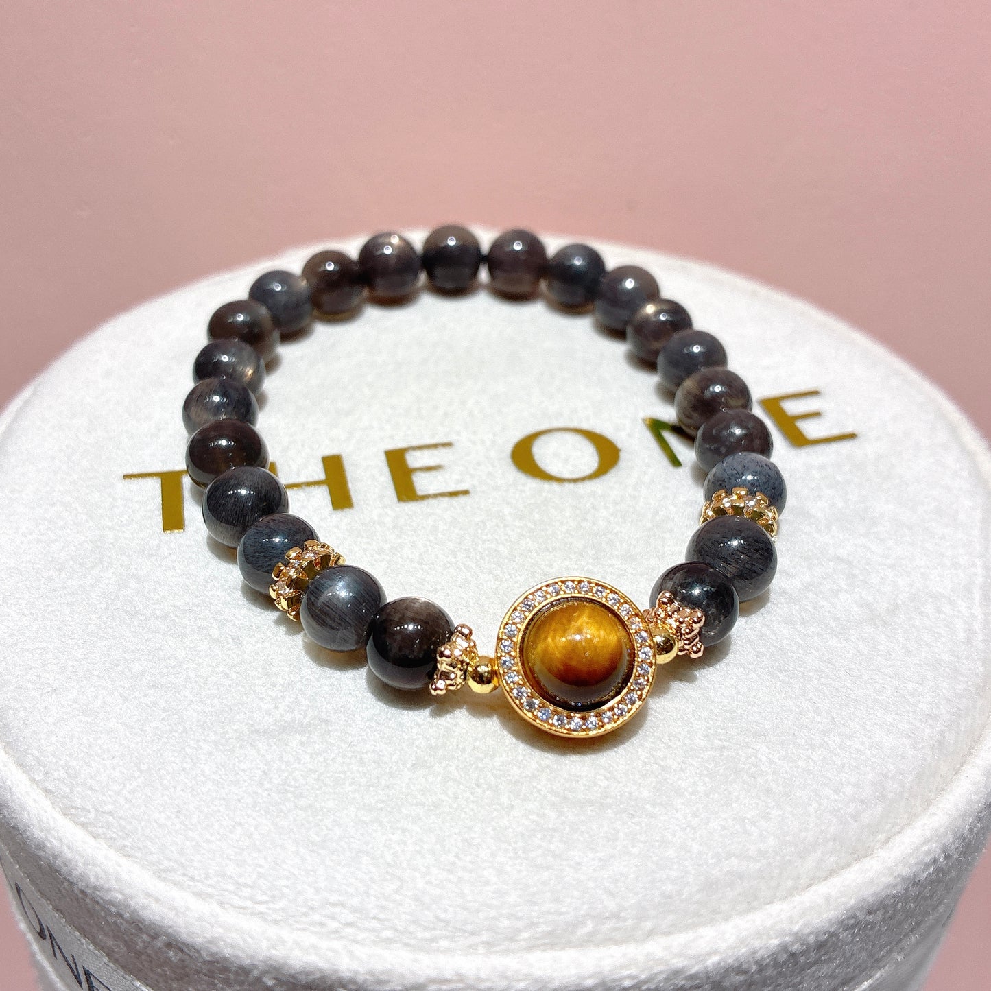 精品*黑金太陽石 x 黃虎眼