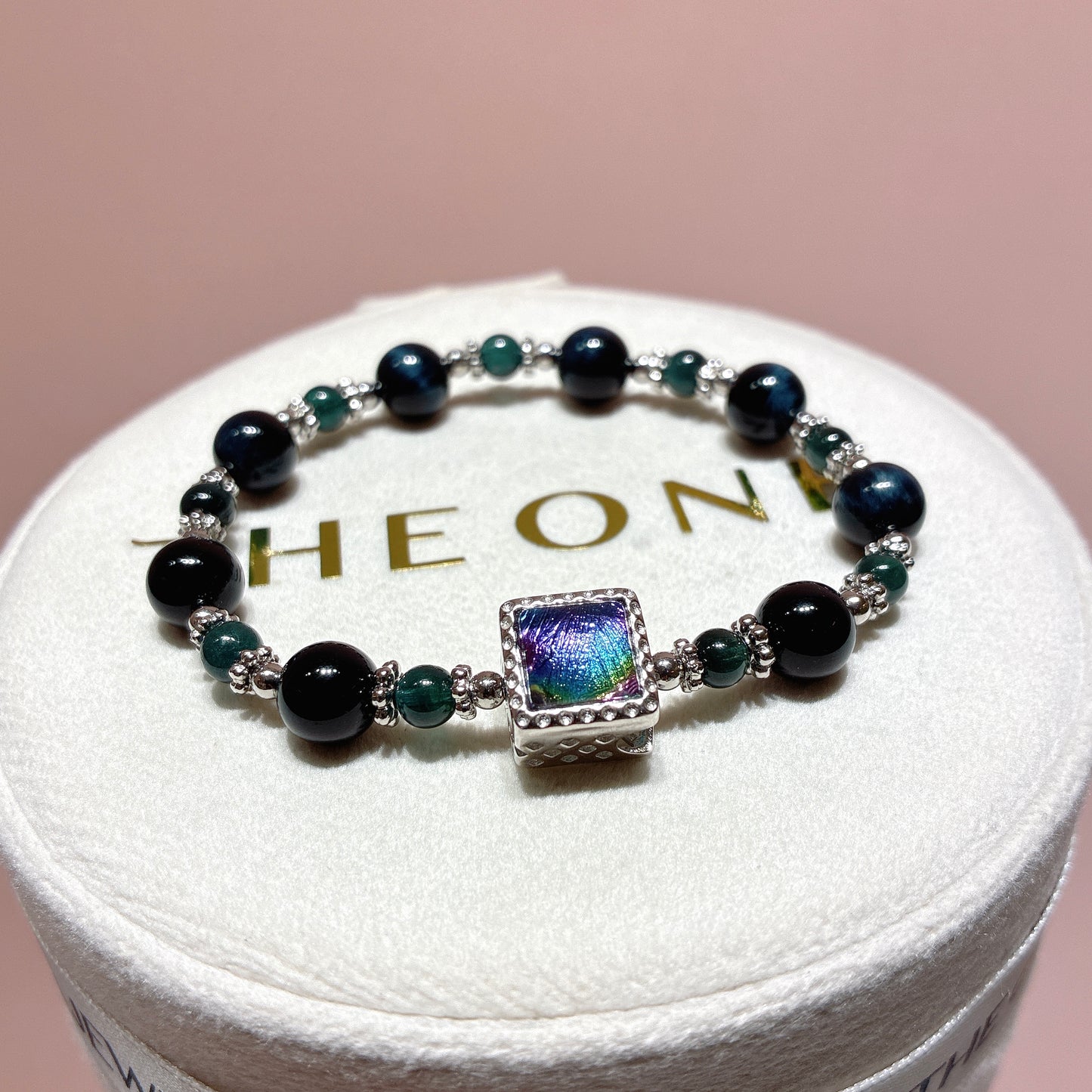 精品*藍綠碧璽 x 瑞典天鐵