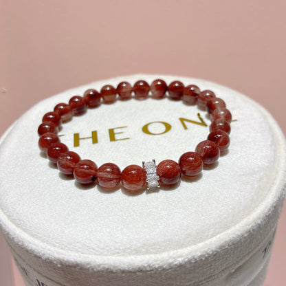 精品*巴西紅順髮晶 7.3mm