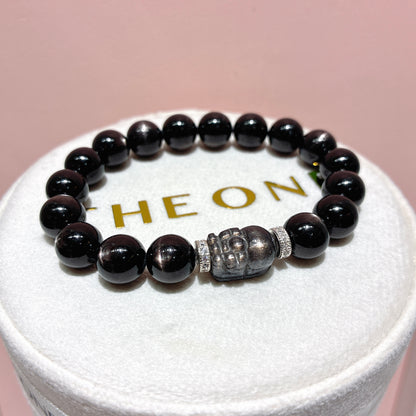 精品*金運石 x 黑金太陽貔貅