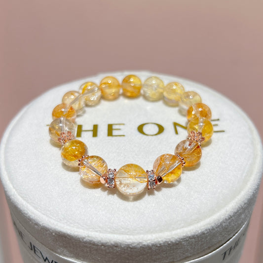 精品*金魚黃膠花