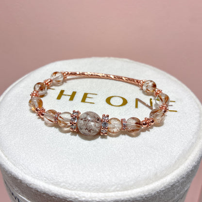 精品*羽毛鈦晶 x 雪霜幽靈髮晶