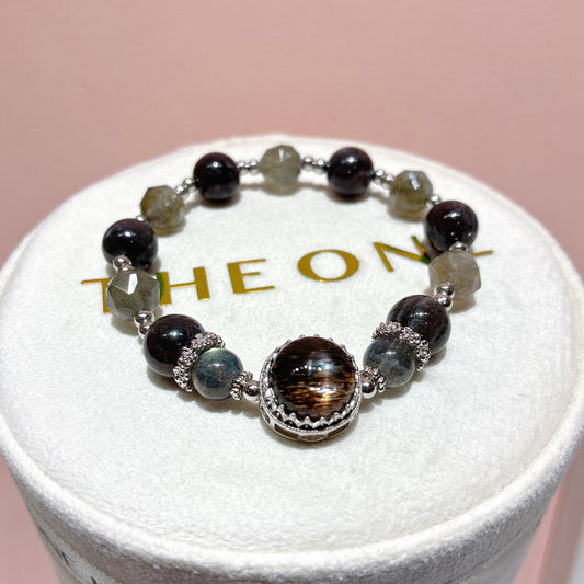 精品*黑星輝骨幹 x 黑金太陽石