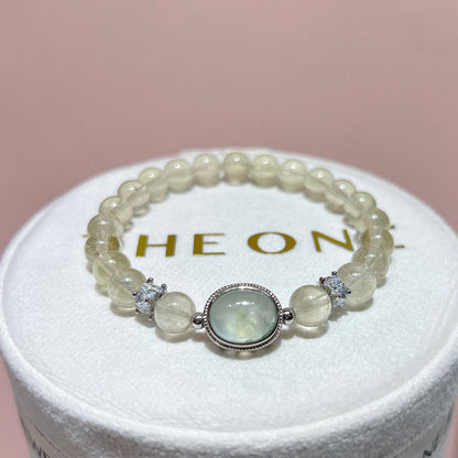 精品*黃金隕石 x 葡萄石